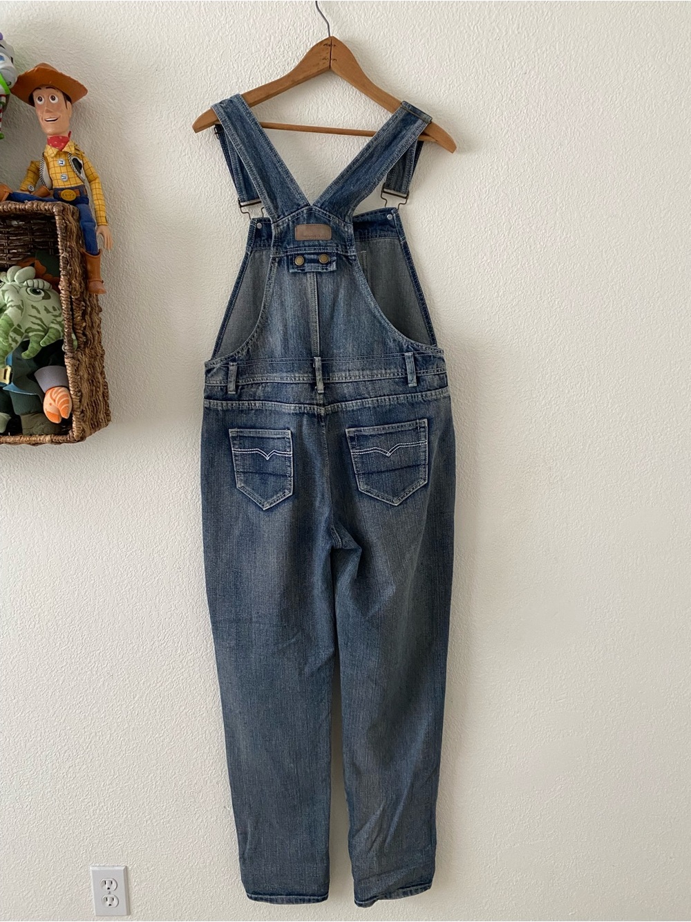 anna-kaci Vintage Style Denim Overalls. M. - Picture 2 of 10